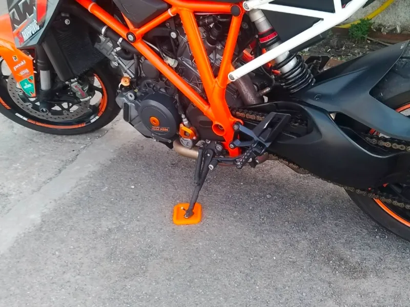 Base de apoio para pé da moto Slip Disk v2