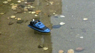 发条螺旋桨动力快艇