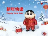 Crayon Shinchan con il piumino-0