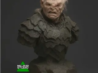 Gothmog Troll/Orc Lieutenant The Lord of the rings LOTR bust
