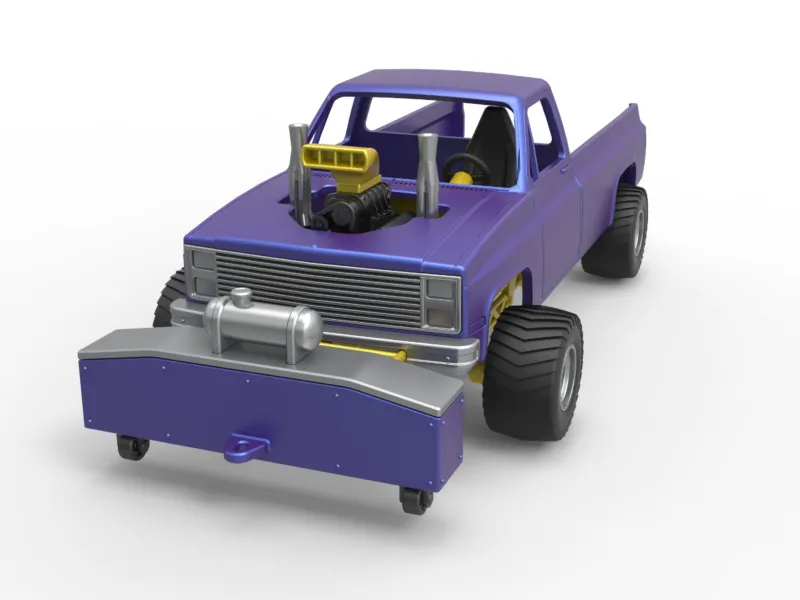 Camion de tractare 4wd Scara 1:25