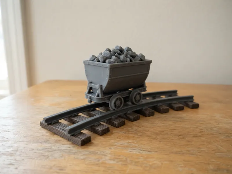 Aquarium Series Mine Cart