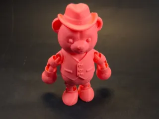 COWBOY BEAR ARTICULATED