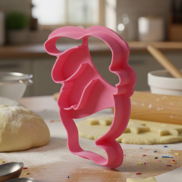 Easter Rabbit Cookie Cutter