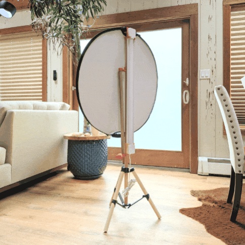 Supporto per riflettore fotografico