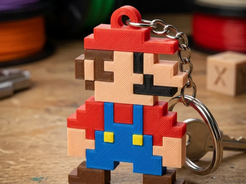 Chaveiro Super Mario Bros