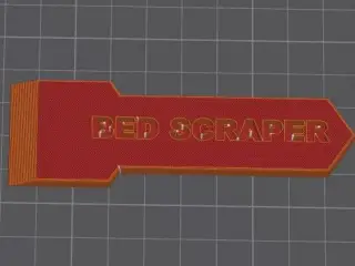 Small bed scraper, only 8 gram
