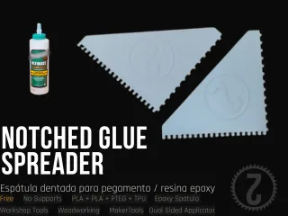 Notched Glue Spreader
