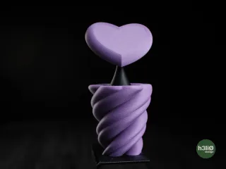 hearts • vase