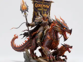 GOREMAW THE ETERNAL TYRANT GOBLIN KING