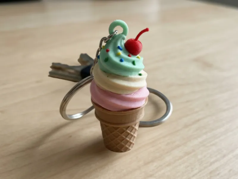 Eisschlüsselanhänger