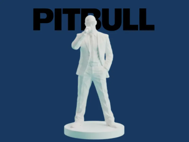 Pitbull – Mr. Worldwide Ikonische Sängerfigurine
