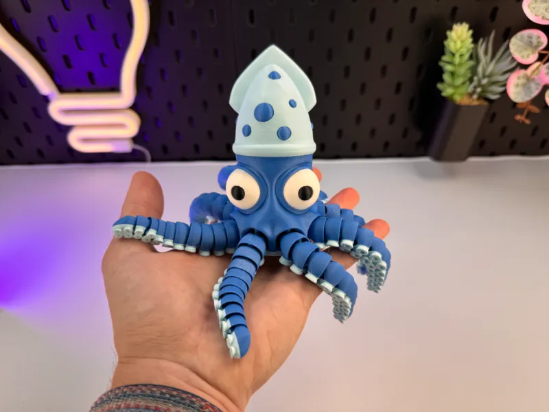 Articulated Cute Octopus