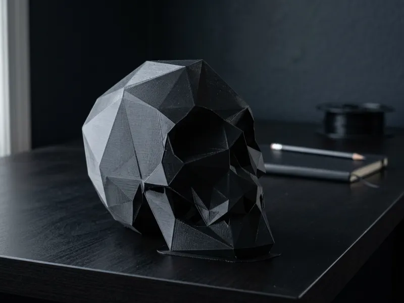 LOW POLY SKULL