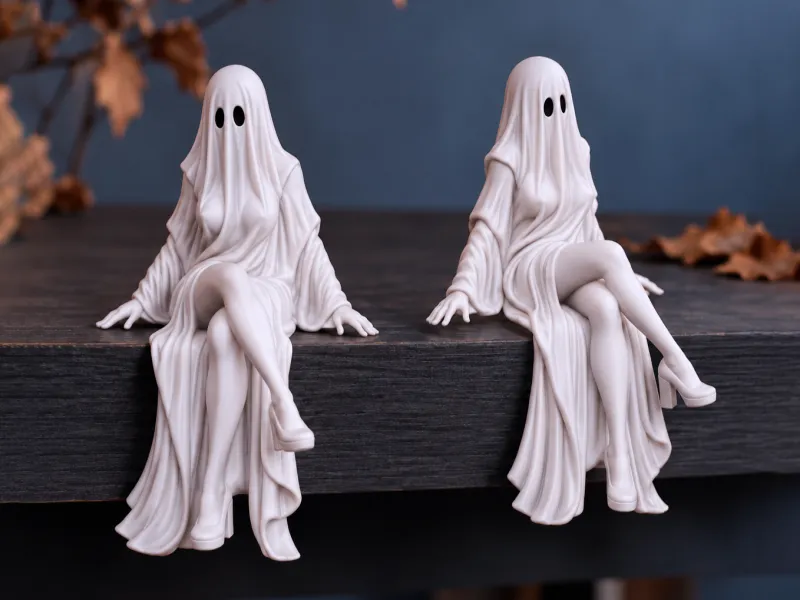Sexy Geest Plankzitter | Flirterige Gotische Halloweendecoratie