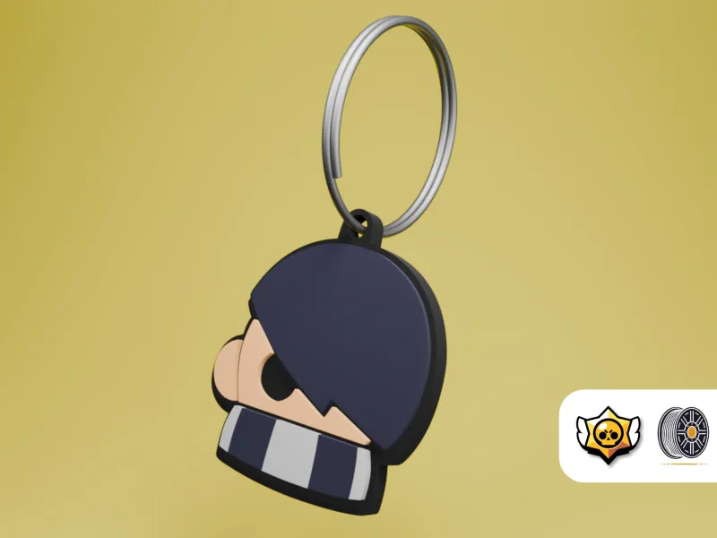 Edgar | Série de porte-clés Brawl Stars (CFS)