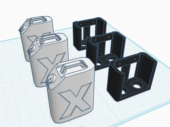 jerry cans with mount