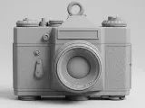Key Chain design Vintage Camera-0