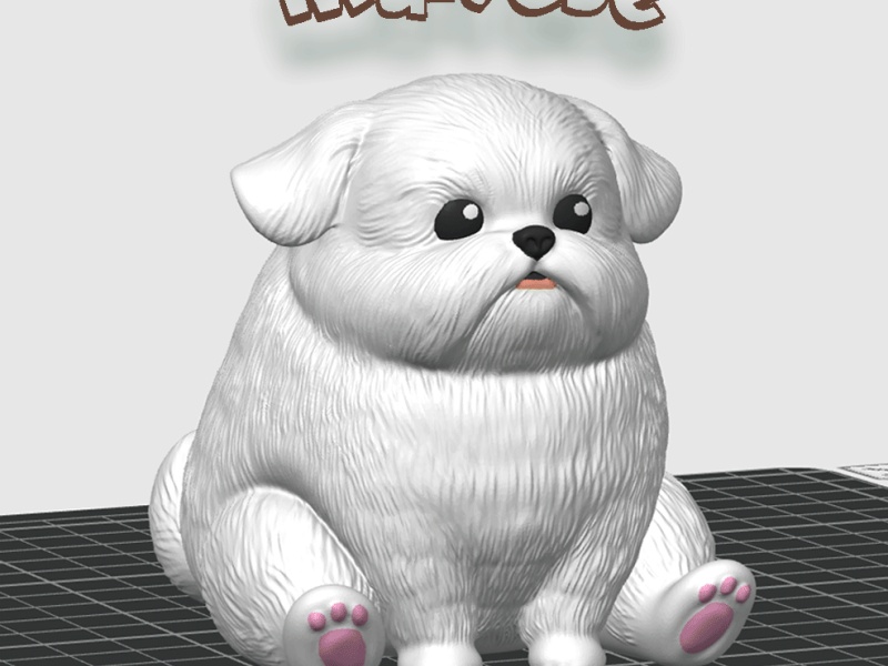 Maltese Dog - Potato Dog Collection