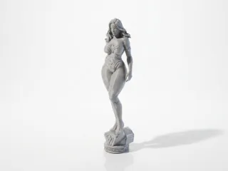 Wonder Woman Figurine DC Comics Collectible 3D Printable