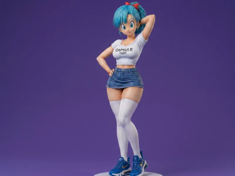 Waifu Fan art Figurine Bulma 91