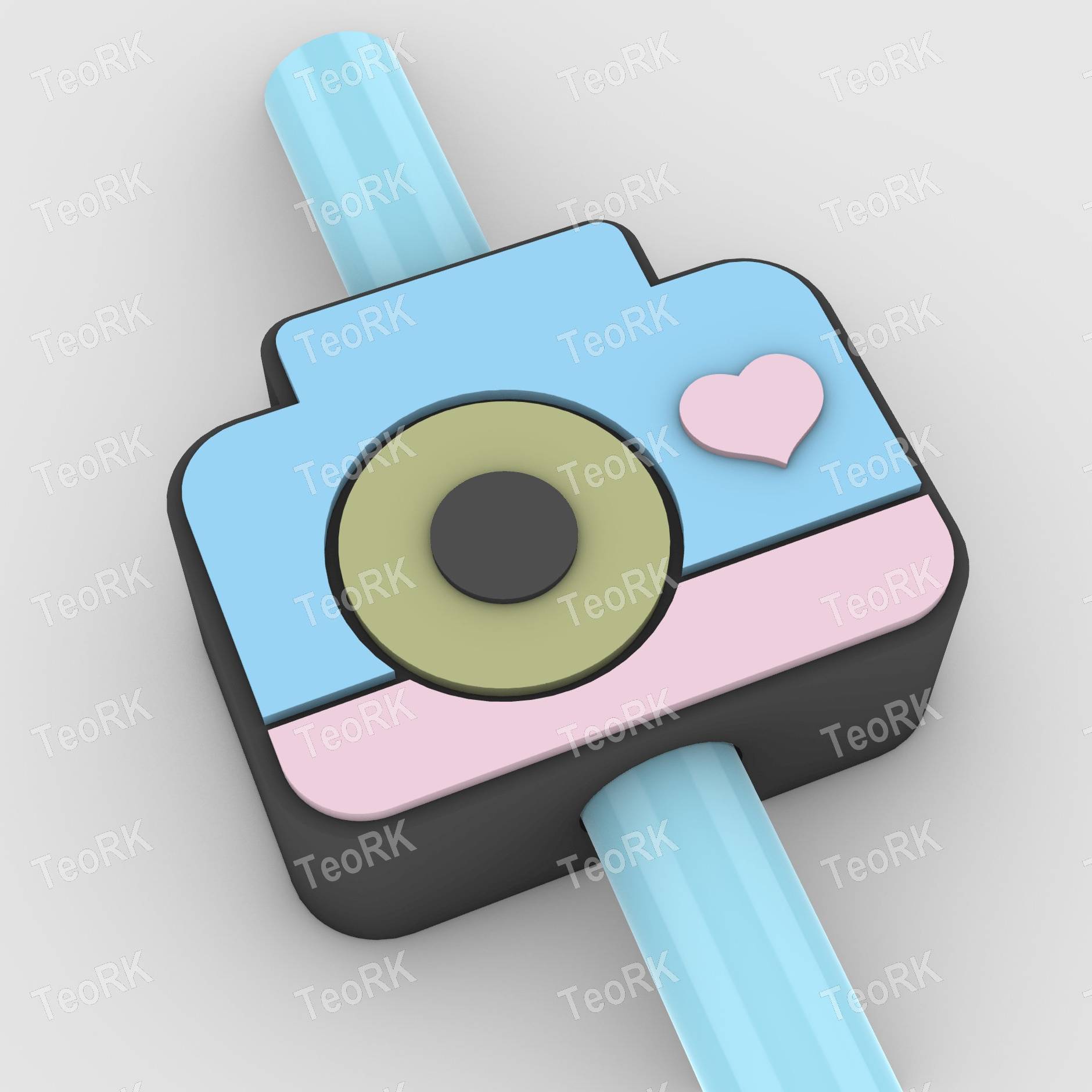 Straw Topper Love camera photos