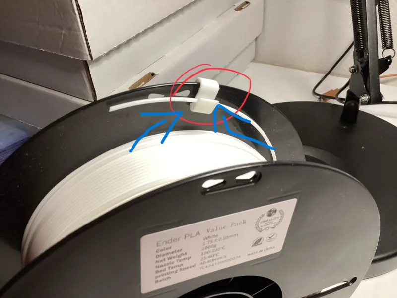 Filament Clip (Under 5 Minutes)