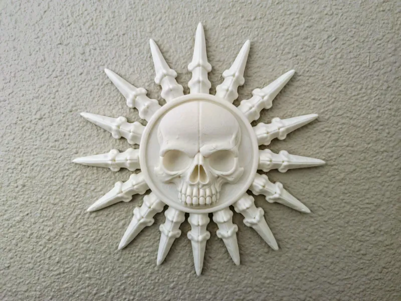 Skullburst - Bone Star Wall Decor