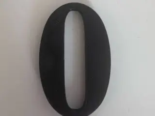 Number 0 for wall