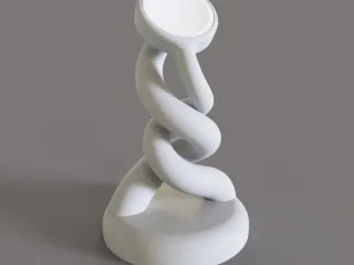 Organic Apple Watch Charging Stand