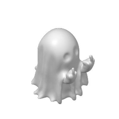Ghost Figurine - Miniatures - PLA - 3D printed product