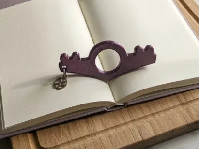Dik Kitap Sayfası Tutucu, Halkasız 8'li Klasik Set
