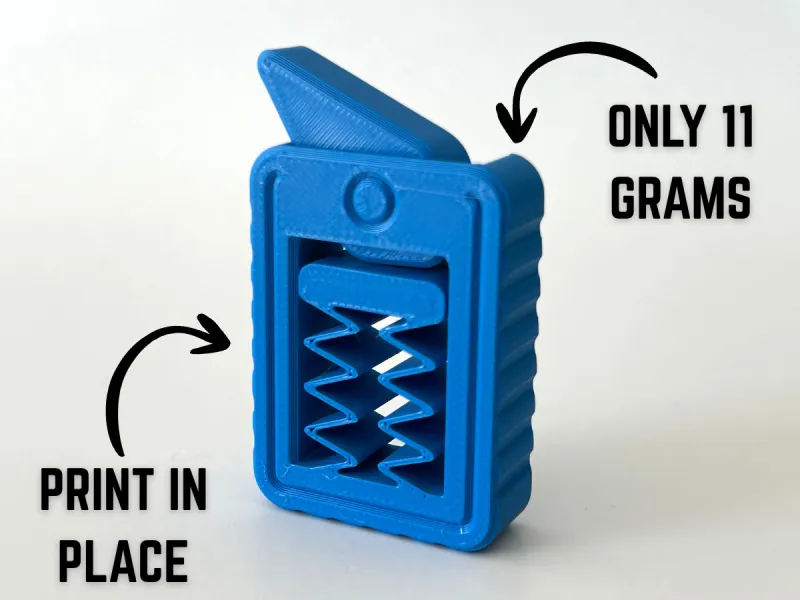 Fidget con Interruttore a Leva Ultimate (Stampa in un unico pezzo)