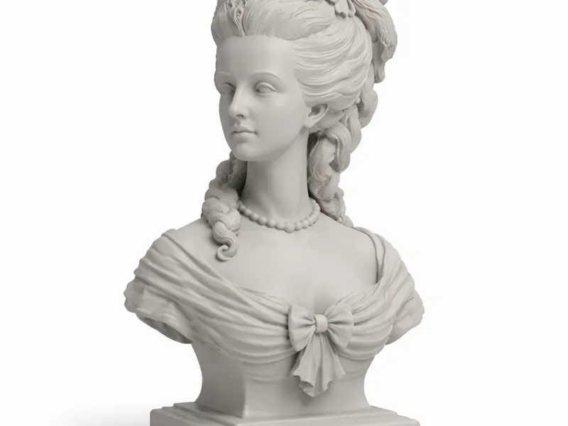 Marie Antoinette Bust