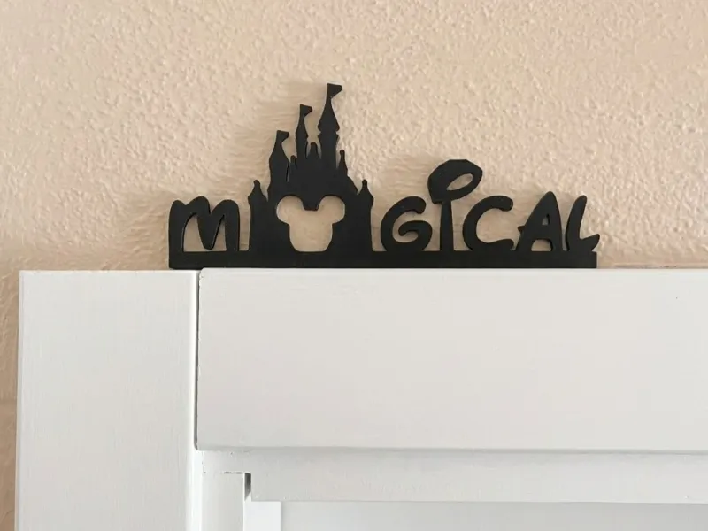 Magical Disney Style Door Decor