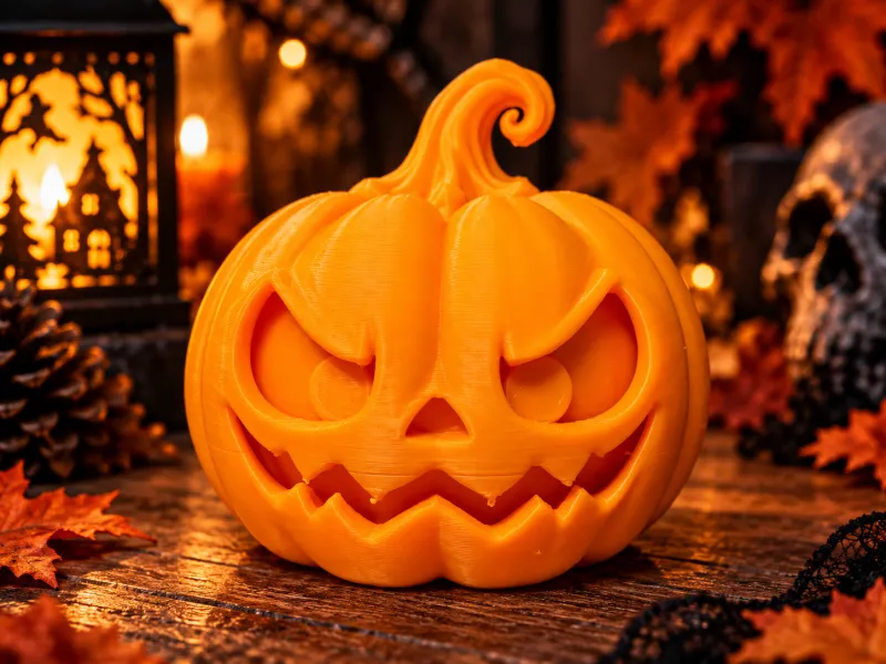Scary Halloween Pumpkin – Spooky Decoration