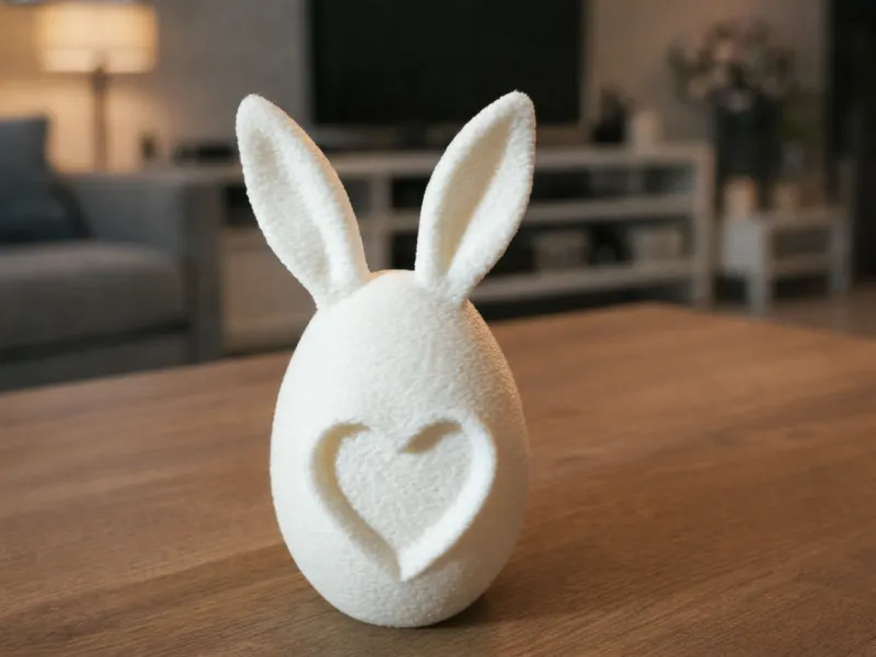 Easter Egg Heart Decor