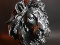 Lion on a Wood (Simba)-0
