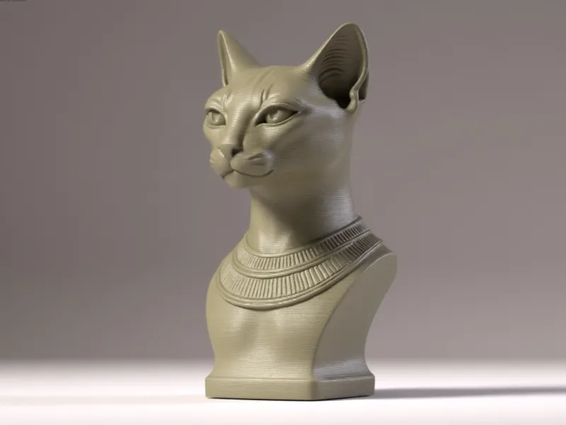 Sphynx cat - tabletop decorative figurine