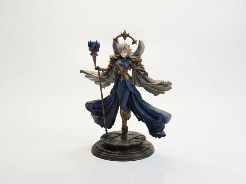 ラックス レディアント ゴッデス フィギュア LoLチャンピオンズ 3Dプリント可能