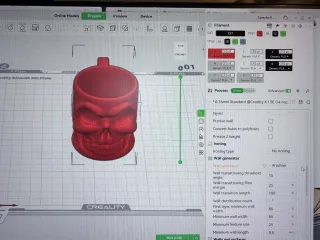 Skull mug
