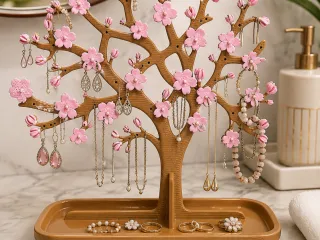 Cherry Blossom Jewelry Tree