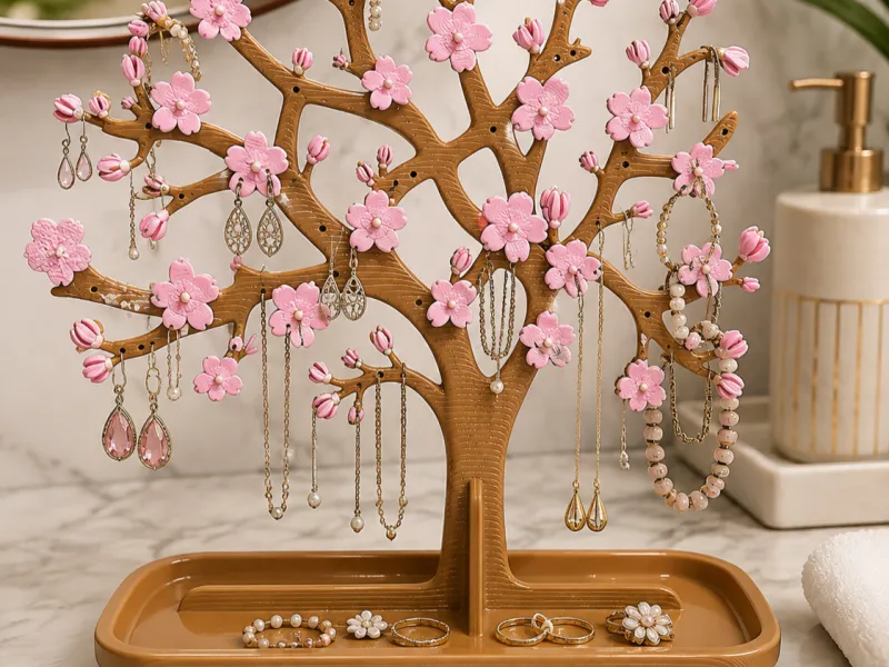 Cherry Blossom Jewelry Tree