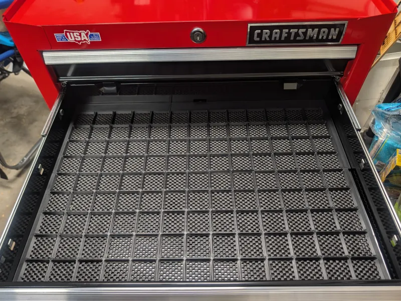 Gridfinity Plate for Craftsman 2000 series 26in. 5 Drawer
