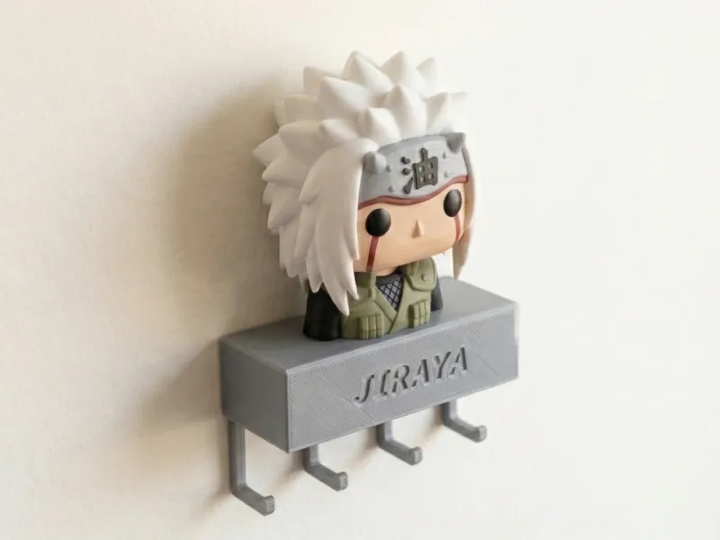自来也 Funko 风格壁挂钥匙架