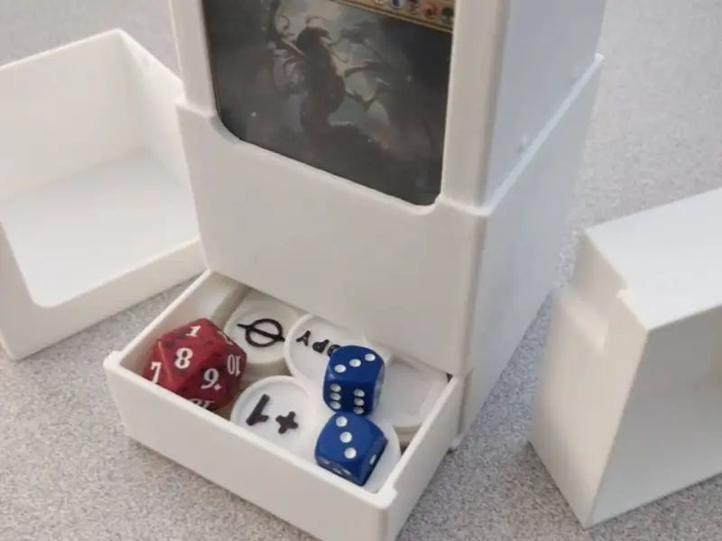 MTG Commander Deck Box with Drawer