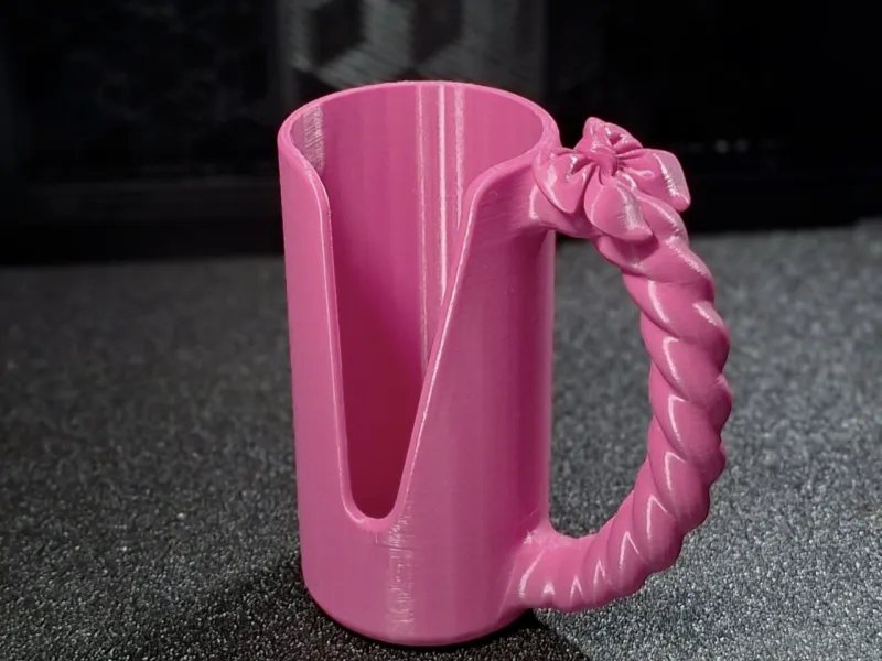 Bow Can Holder | Ribbon Drink Cooler with Twisted Handle