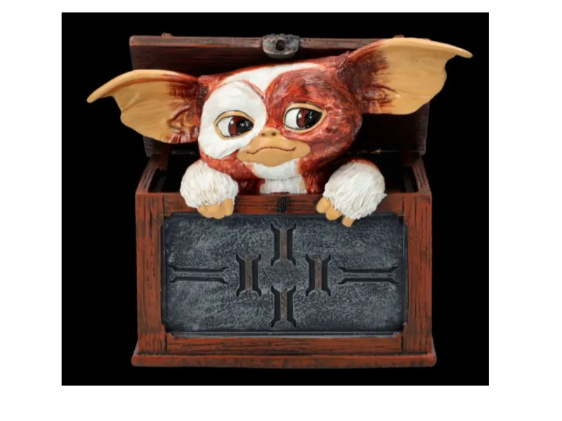 Gizmo Mogwai Treasure Box Figurine