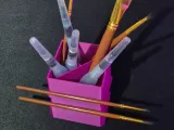 SIMPLE SQUARE DESK ORGANIZER - SMALL TOOL HOLDER-0