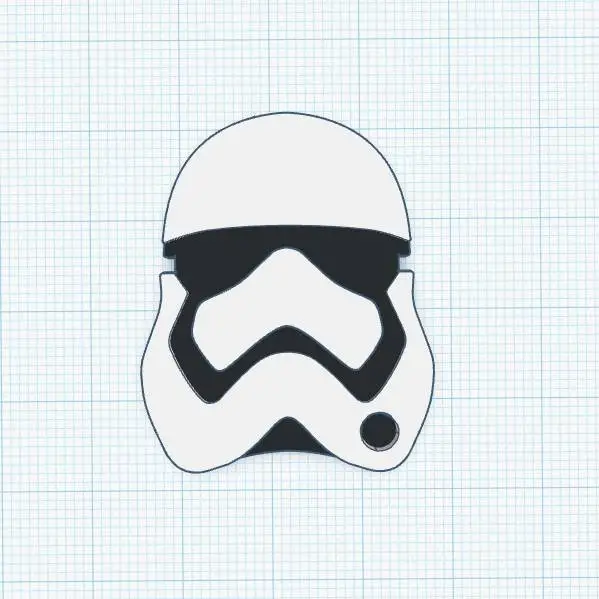Star Wars Stromtrooper Askerler Şeklinde Anahtarlık